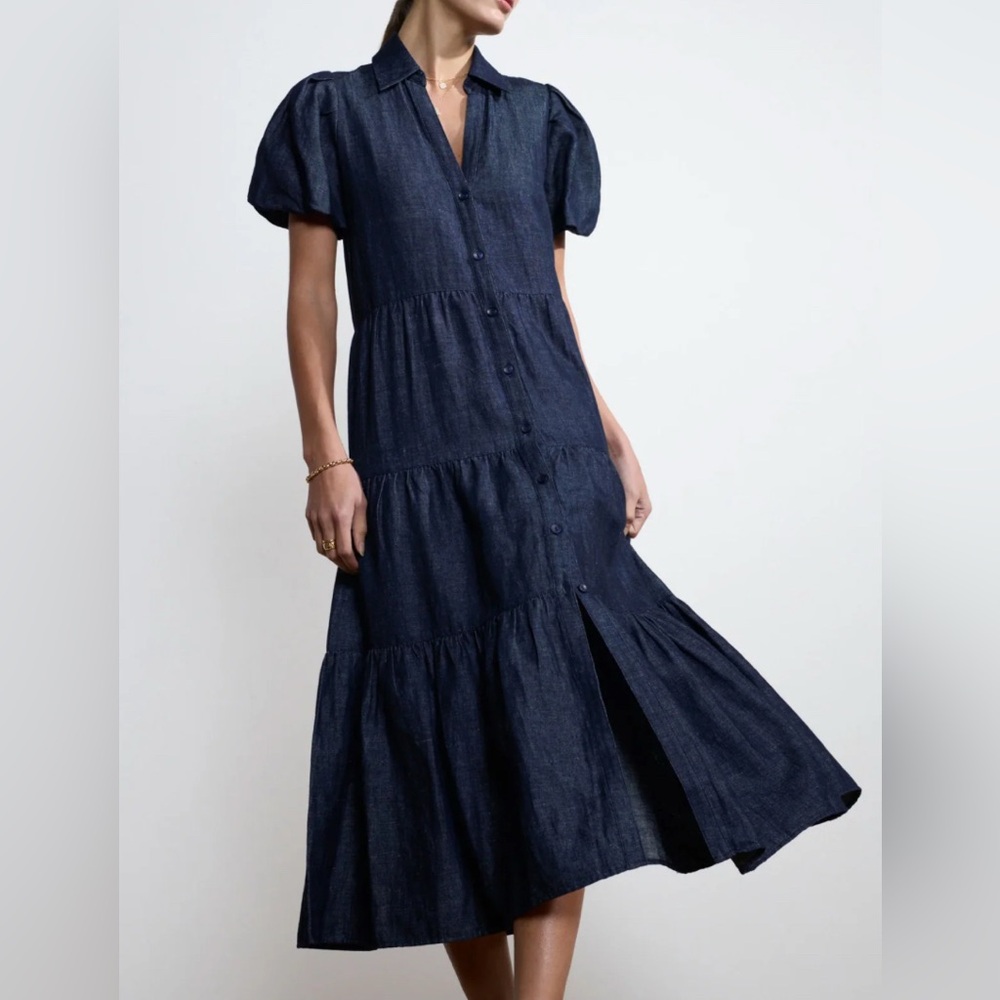 Brochu Walker The Havana Dress Indigo Size XS